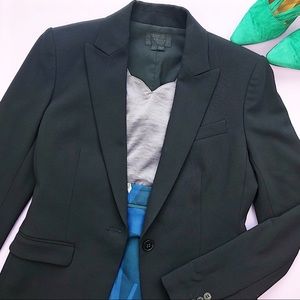 Theory Gabe Black Wool Blazer